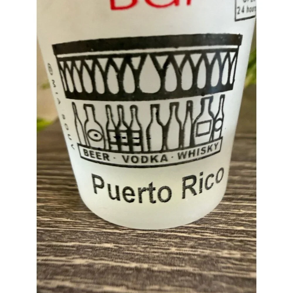 Brittany’s bar Puerto Rico shot glass